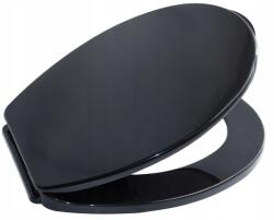 BISK WC-ülőke 44, 5 x 36 cm fekete univerzális (08447)