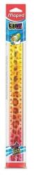 Maped Twist Flex Decor Animals hajlékony vonalzó 30 cm - rózsaszín/sárga (CW-IMA279322ROZSASZIN-SARGA)