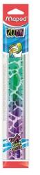 Maped Twist Flex Decor Animals hajlékony vonalzó 20 cm - lila/zöld (CW-IMA279219LILA-ZOLD)