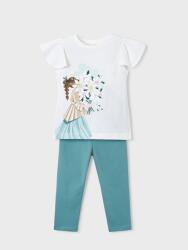 Mayoral divatház 3724 leggings és Doll póló szett kislányoknak 128 (3724-86)