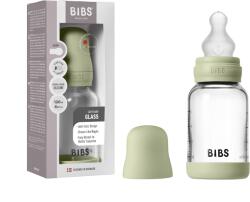 BIBS üveg cumisüvegszett (zsálya) - 120 ml