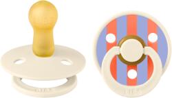 BIBS Studio Pin Colour - krémfehér mix (2 db)