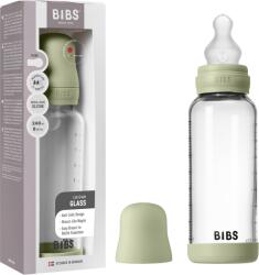 BIBS üveg cumisüvegszett (zsálya) - 240 ml