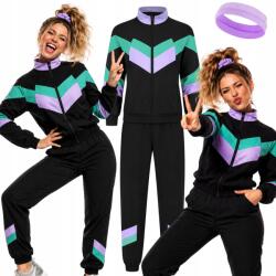 Hopki Nyári Melegítő Ruha 80 90 Disco Retro Jelmez Ortalion Melegítő Fejpánt Xs S