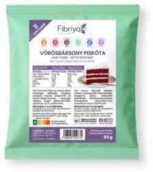Fibriya Vörösbársony Piskóta - low carb, keto rostmix 85g