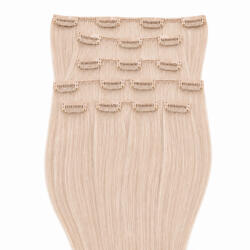 BellaHair Csatos Emberi Póthaj Classic Aranyszőke Színben 40cm (Szín #16) (RC-CL-4016)