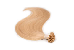 BellaHair Keratinos U-TIP Emberi Póthaj Classic Hőillesztéshez Mézszőke 60cm (Szín #22) (RUT-CL-6022)