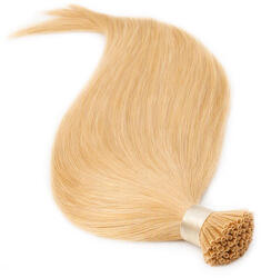 BellaHair Keratinos I-TIP Emberi Póthaj Classic Mikró Gyűrűzéshez Mézszőke 60cm (Szín #22) (RIT-CL-6022)