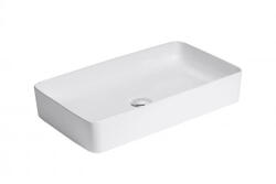 MINOTTI téglalap alakú pultra építhető mosdó, 605x355x115 mm, fehér (7010) (7010)