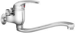  MINOTTI STANDARD három csöves bojler csaptelep - Króm - Pult FELETTI vízmelegítőkhöz - 7833 (7833)