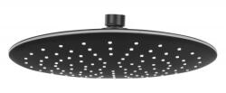  Minotti esőztető zuhanyfej kerek kivitelben, 215 mm, matt fekete (MRT261)