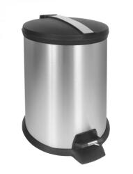  MINOTTI szemetes 20L, kerek forma, króm-fekete (020-OS)