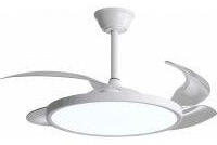  Ventilátoros mennyezeti LED lámpa 36W távirányítóval - CCT állítható színhőmérséklet, fehér, ø1067mm (19104)