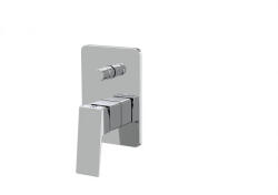  MINOTTI QUADRA NEW Króm Beépíthető Kád/Zuhany Csaptelep Előlappal Váltóval (1501)