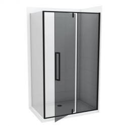  COPEN Absolut Black Pivot Zuhanyajtó 800x2000 mm Füstüveg (C-02-B6200)