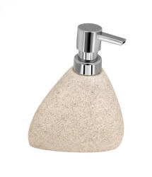  MINOTTI C-Stone asztali szappanadagoló, kőmintás, króm pumpával (C7300)