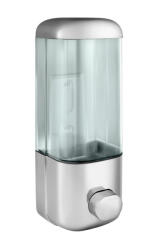  MINOTTI fali szappanadagoló, 500 ml, krómozott ABS műanyag (WT-703)