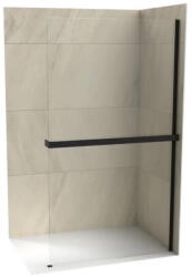  COPEN MONTE Walk-in zuhanyfal 800x2000 mm, matt fekete (C-02-S80MB)