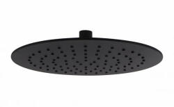  COPEN esőztető zuhanyfej kerek kivitelben, 250 mm, matt fekete (C-05-5360MB)