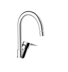 VitrA Solid S hattyúnyakú mosogatócsaptelep, 285x168 mm, króm (A42148EXP)