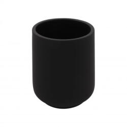  Minotti modern matt fekete fogkefetartó, pultra helyezhető (BM7802)