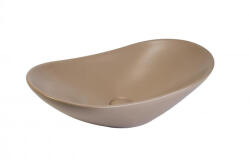  MINOTTI pultra helyezhető mosdó - 625x370x155 mm - Matt bézs (7030BE)