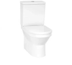 VitrA S50 monoblokk WC - tartállyal | Duroplast Soft Close ülőkével | Alsó és hátsó kifolyású - Vario kivitel | Fényes fehér (SVS51)