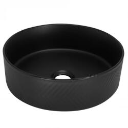  MINOTTI pultra helyezhető mosdó - 360x120 mm - Matt fekete (7038CM)