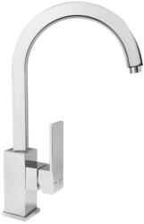  MINOTTI Quadra hattyúnyakú konyhai csaptelep, 333, 5x198, 3 mm, króm (1118)