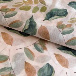  Lyocell lennel és selyemmel Retro Flowers design A