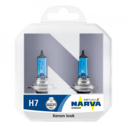 NARVA Set 2 becuri far h7 55w 12v range power white narva (48607RPNVAS2)