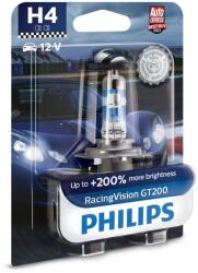 Philips Bec Halogen Philips H4 RacingVision GT200 12V 60/55W P43t-38 (13002981)