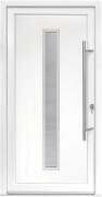 Bastion Usa exterior PVC SERENA, 980x2000 mm, deschidere dreapta, alb, maner spatial