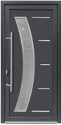 Bastion Usa exterior PVC GALIA, 980x2000 mm, deschidere stanga, gri antracit, maner spatial