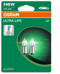 OSRAM Bec Osram Ultra Life H6W 12V 6W BAX9s (10-327-640)