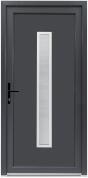 Bastion Usa exterior PVC SERENA, 980x2000 mm, deschidere stanga, gri antracit