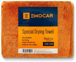 EWOCAR Prosop uscare ultra absorbant din microfibra portocaliu 90x60cm, 1200GSM (TW-ORANGE-90)