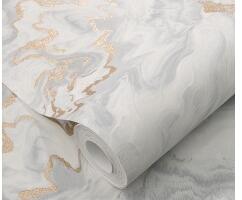 AS Creation Tapet vlies, model marmura, Erismann Elle Decoration 1044731, 10 x 0.53 m