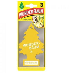 Wunder-Baum Set 3 bucati odorizante auto bradut wunder-baum vanillaroma (7612720751112)