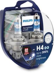 Philips Bec Halogen Philips H4 RacingVision GT200 12V 60/55W P43t-38 - Set 2 Buc (13003085)