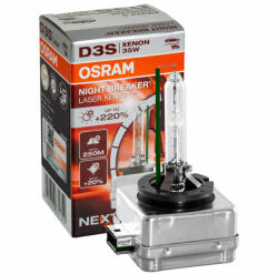 OSRAM Bec auto xenon D3S XENARC NIGHT BREAKER LASER NextGen OSRAM - 42V, +220% (66340XNN)