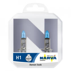 NARVA Set 2 Becuri Far H1 55W 12V Range Power White Narva (48641RPNVAS2)