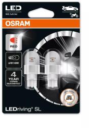 OSRAM Bec Osram LEDriving SL W16W Rosu | 12V - 2W - W2.1x9.5d - Set 2 buc (Off-Road) (12618136)
