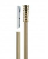 Sn Deco Group Kit galerie metalica simpla extensibila nichel satinat 120-240cm 16/19mm Form Suport draperie