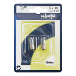 NARVA Set 2 Becuri T4W 12V Blister Narva (17131NVAB2)