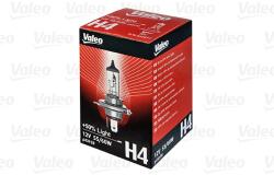 Valeo Bec Valeo H4 12V 60/55W P43t-38 +50% Light (10423987)