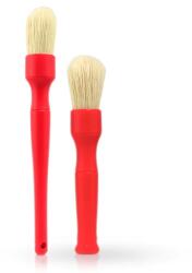 Detail Factory Set pensule detailing din par natural Detail Factory Boar Detailing Brush, 2 bucati (MCY-00066)
