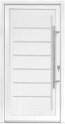 Bastion Usa exterior PVC ZETA, 980x2000 mm, deschidere dreapta, alb, maner spatial