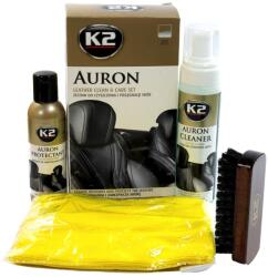 K2 Set solutie pentru curatarea si intretinerea suprafetelor din piele, Auron, G420 K2 (K2 G420)