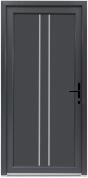 Bastion Usa exterior PVC OLIVIA, 980x2000 mm, deschidere dreapta, gri antracit